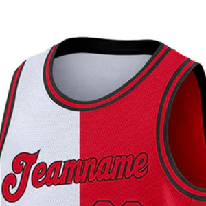 2024 maillots de basket-ball réversibles pour hommes conception personnalisée respirant et séchage rapide grande taille Service ODM personnalisé - Product Image 4