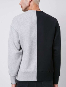100% Cotton Crew Neck Sweatshirt <b>Plain</b> White <b>Jumper</b> with Embroidered Design Winter Fleece with XS Size for Sale - Product Image 6