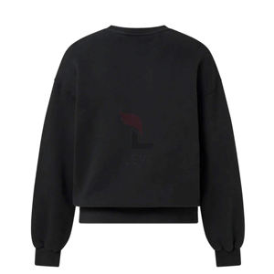 Sudadera de hombre de mezcla de algodón básico de gran tamaño estilo callejero, jersey de manga larga con estampado personalizado, ropa informal de lana suave - Product Image 1