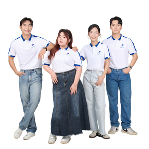 Polo professionnel unisexe 175gsm léger Poly Spandex antibactérien séchage rapide confortable pour tout réglage de travail - Product Image 1