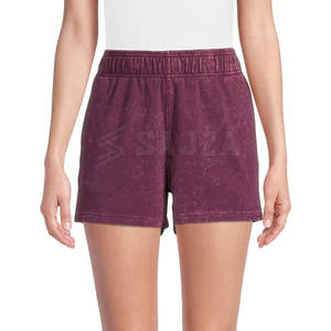 Pantalones cortos cómodos y elegantes para mujer con lavado ácido con material de alta calidad y el mejor diseño que crean un aspecto vintage único - Product Image 2