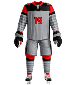 Uniforme de hockey sur glace personnalisé en polyester de haute qualité uniforme de hockey sur glace à bas prix fabriqué en usine - Product Image 3