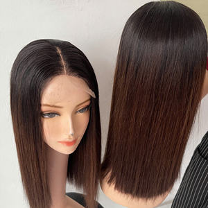 100% nuevas extensiones de cabello humano vietnamita crudo hueso peluca recta pelo marrón natural peluca pelo de alta calidad - Product Image 6