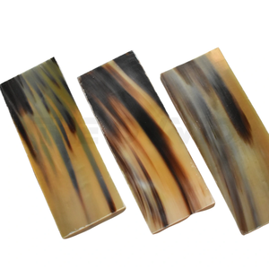 Meilleure qualité assiette artisanale classique en corne de buffle motifs naturels pour cadres apéritifs utilisation décorative - Product Image 2