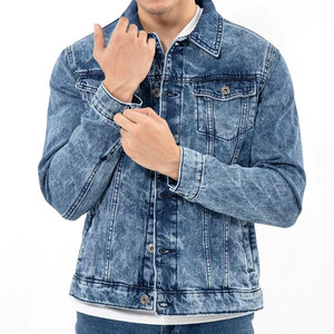 เสื้อแจ็กเก็ตยีนส์สำหรับบุรุษที่สวมใส่สบายเหมาะอย่างยิ่งสำหรับสวมใส่ในชีวิตประจำวันผสมผสานความทนทานเข้ากับสไตล์และความสบายของเสื้อแจ็กเก็ตยีนส์สำหรับผู้ชาย - Product Image 4