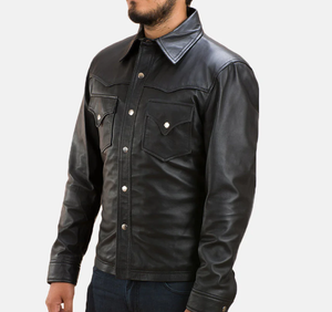 Veste en cuir à prix abordable de service OEM de haute qualité. Veste en cuir à prix d'usine de meilleurs fabricants de matériaux - Product Image 3
