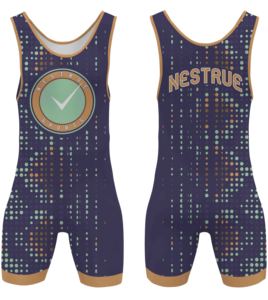 Ventes chaudes, design unique, qualité pure, style tendance, maillot de lutte personnalisé avec logo, polyester + élasthanne, respirant, séchage rapide - Product Image 1