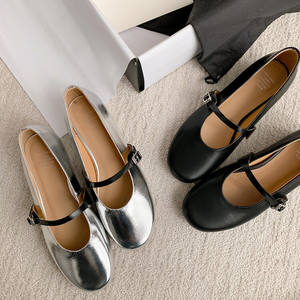 Women's Ballet-style Low-top Slip-on Sandals with a <b>Headband</b>, Flat Sole, Versatile and Easy-to-wear Single Shoes for <b>Lady</b> Shoes - Product Image 4