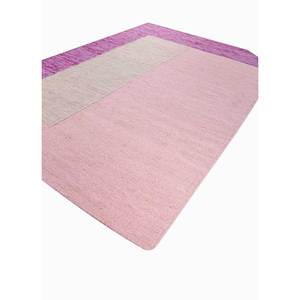 Alfombras de Lana Abstractas Daaira en Rojo y Naranja, Tejidas a Mano, para Sala de Estar o Dormitorio, para el Pasillo del Hogar-Adwl-129 - Product Image 2