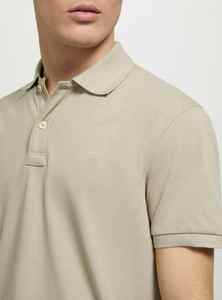 100% algodón orgánico para hombres personalizados para Polos verano sólido de alta calidad transpirable ropa informal logotipo bordado Piqué suave - Product Image 3