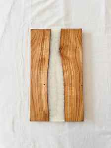 Vaisselle décorative rectangulaire en bois massif véritable naturel, plateau de service à fruits, plateau de service à café, plateau de service à café - Product Image 3