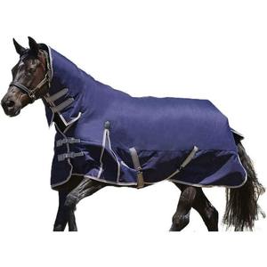 Nouvelle couverture d'équitation imperméable et respirante de qualité supérieure, tissu personnalisé, broderie, rembourrage en polyester, doublée, écurie équestre - Product Image 1