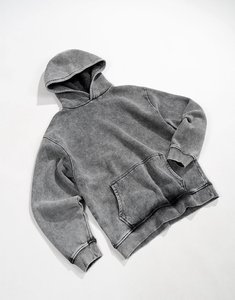 Heboldimpex เสื้อฮู้ดแบบสวมหัวสำหรับซักแบบวินเทจ100% ผ้าฝ้ายผ้าฟลีซพิมพ์ลายสกรีนเสื้อมีฮู้ดแบบกำหนดเองฤดูใบไม้ผลิ - Product Image 2