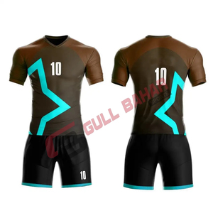 Conjunto de Uniforme de Fútbol Personalizado 2026, Traje de Entrenamiento Unisex para Equipo, Ropa de Club, 100% Poliéster, Secado Rápido, Transpirable - Product Image 5