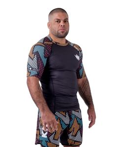 BJJ GI y no-gi Jiu Jitsu Nuevo diseño Tu propio MMA Camisa Rashguard para hombres Compresión sublimada personalizada BJJ Rash Guard - Product Image 1