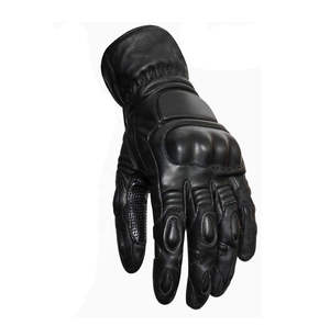Bicicleta deportiva Bikers Riding Protection Logotipo personalizado Guante de cuero de motocicleta de alta calidad Guantes de cuero transpirables para carreras de motos - Product Image 6