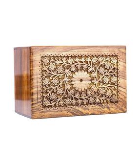 Handmade Rosewood Urn <b>for</b> Human <b>Ashes</b> Tree of Life Wooden <b>Box</b> Urns Cremation Pet Urns <b>for</b> Dogs - Product Image 5