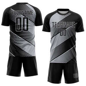 Camiseta de fútbol con logotipo personalizado, conjunto de uniforme para hombres, mujeres y niños, kit de entrenamiento de fútbol, ropa de equipo, ropa deportiva transpirable de secado rápido - Product Image 1