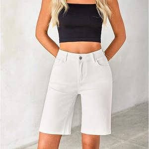 Women Casual Denim Shorts High <b>Waist</b> High Quality Comfortable Stretch Fit Gym Style Streetwear Summer Looks - Product Image 3