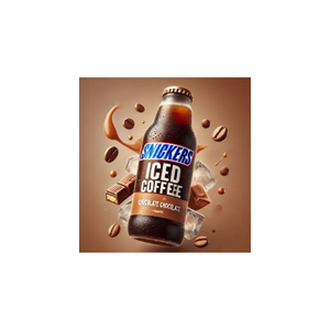 Authentic Snickerss Iced Coffee <b>Chocolate</b> Caramel <b>Peanut</b> Flavor 12x13.7 Fl Oz Bottles Ready To Drink Wholesale Bulk Supply - Product Image 6