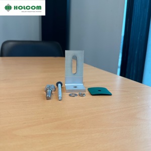 ชุดอลูมิเนียมอโนไดซ์6005-T6แอลฟุตสำหรับติดตั้งระบบพลังงานแสงอาทิตย์ติดตั้งบนหลังคาผลิตใน HOL.GL-4080เวียดนาม - Product Image 1