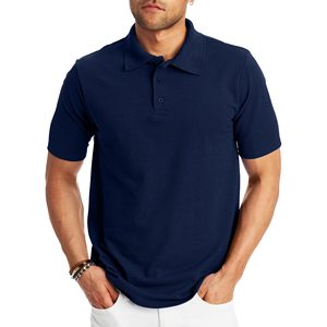 Vente chaude Hommes Golf pour Polo 100% Coton Polyester Logo Brodé Personnalisé Couleur Unie Surdimensionné Long Fit Décontracté Rapide - Product Image 5