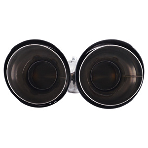 Terminal redondo de 66 mm con doble desplazamiento, de carbono y acero - Product Image 3