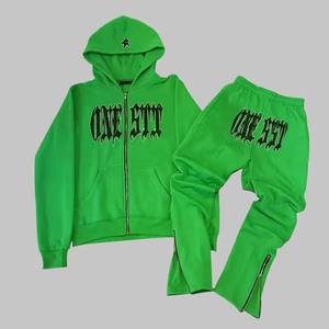 Survêtement en Coton Polaire Double Couleur pour Adultes, Confortable, Jogging, Entraînement, Confort, Sport, Patchwork, Unisexe, Grande Taille - Product Image 6