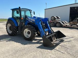 Tractor agrícola New Hollands modelo 110-90 180-90 4WD motor potente de tracción en las 4 ruedas con caja de cambios de engranaje de bomba a la venta - Product Image 4