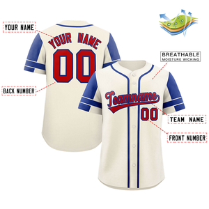 Camiseta de Béisbol Personalizada Unisex con Nombre y Número, Manga Corta con Botones, Uniforme de Equipo Estampado - Product Image 4