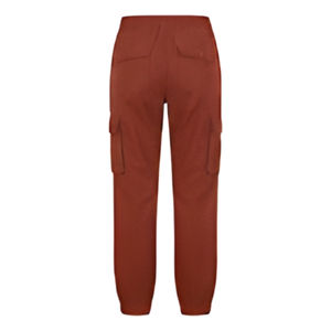 Pantalones de Trabajo Casuales para Mujer, Cierre con Cordón, Transpirables, de Secado Rápido, Lisos, de Lona 100% Algodón, Cintura Media, Corte Regular - Product Image 4