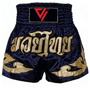 High <b>Stretch</b> Martial Arts Muay Thai Custom MMA <b>Short</b> Boxing <b>Shorts</b> Sportswear Men Polyester Satin Summer <b>Short</b> Pants for Adults - Product Image 2