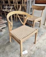 Chaises de salle à manger en bois massif Hans Wagner/ Danois / Usine professionnelle Wishbone Chai