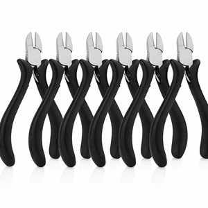 Pince coupante professionnelle pour la fabrication de bijoux, outils de précision pour la fabrication de perles métalliques et de fil artisanal, acier inoxydable de haute qualité - Product Image 4