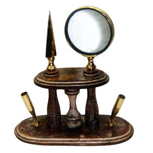 2025 Vintage laiton lunettes avec haute qualité Antique Bronze loupe lecteur nouveau Design indien artisanat lecture en gros - Product Image 1
