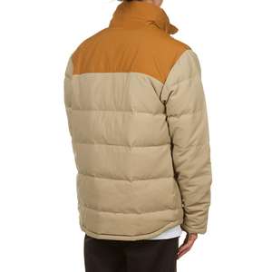 เสื้อแจ็คเก็ตพัฟเฟอร์บุผ้าสำหรับผู้ชาย มีฮู้ด ลายควิลท์ ด้านหน้ามีโลโก้ กันน้ำ กลับด้านได้ น้ำหนักเบา ผลิตในปากีสถาน ทำจากโพลีเอสเตอร์ - Product Image 3