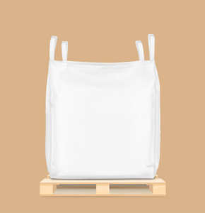 Deflector de calidad alimentaria FIBC Jumbo Bags Diseño de ahorro de espacio para un Embalaje seguro a granel de fertilizantes y productos químicos hechos de material PP - Product Image 2