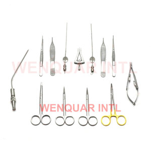 Kit de Instrumentos dentales de diagnóstico, potencia Manual, incluye juego de examen, pinzas, sonda con mango de espejo, casete de acero inoxidable - Product Image 4