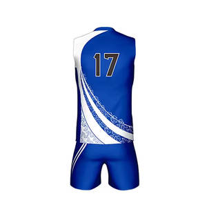 Ensemble d'uniformes de volley-ball à la mode pour adulte 2025 dernier uniforme de volley-ball de conception à vendre - Product Image 3