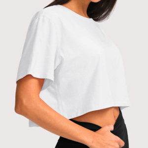 Nuevo Top Corto para Mujer, Color Sólido, Secado Rápido, Ecológico, Transpirable, Talla Grande, para Fitness, Entrenamiento, Running, Yoga - Product Image 5