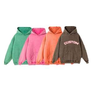 Premium 500GSM Hoodies Coton Poids Lourd Unisexe Sweats Chaud Confortable Vêtements Usine Prix Approvisionnement - Product Image 1