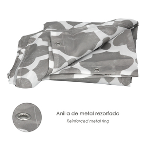 Tenda Doccia Vintage 180x200 cm. Impermeabile - Product Image 4