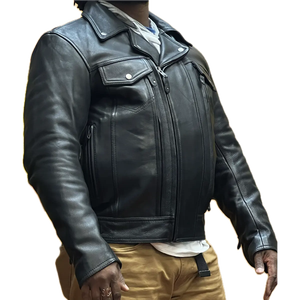 Chaqueta Bomber Maikai Mastermind para Hombre - Otoño, Ecológica, de Cuero Genuino, Casual - Product Image 3