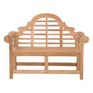 Banco de teca Wembley de 120cm, Banco de madera moderno de estilo único, bancos de Patio al aire libre para muebles de hoteles y villas - Product Image 3