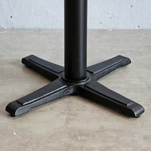 Pieds de table en fonte robustes en forme de X pour bancs et meubles de salle à manger - CHBCF035 - Product Image 3