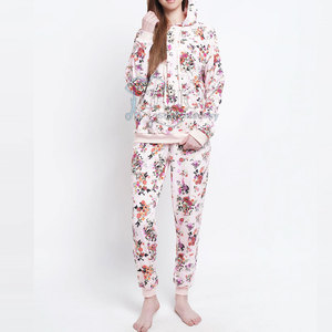 ชุดวิ่งสำหรับผู้หญิงแขนยาวลำลองมีฮู้ดสำหรับใส่ทำกิจกรรมกลางแจ้งมีไซส์ใหญ่พิเศษสำหรับฤดูหนาว - Product Image 4