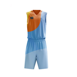 Uniforme de basket-ball pour hommes imprimé de logo personnalisé en polyester 100% de haute qualité meilleur uniforme de sport d'équipe à vendre - Product Image 1