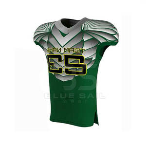 Ropa deportiva Uniforme de fútbol americano Últimas camisetas de fútbol de estilo americano Uso para hombres - Product Image 5