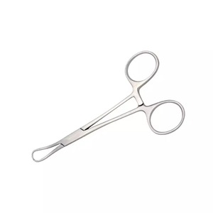 Pinces à serviettes en acier inoxydable massif de 9 cm, instruments médicaux chirurgicaux en acier inoxydable - Product Image 3