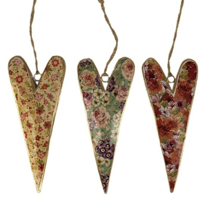 Decorative <b>Heart</b> Shape Ornaments for Christmas Tree Ornaments for Winter Christmas Holiday Tree <b>Decorations</b> - Product Image 5